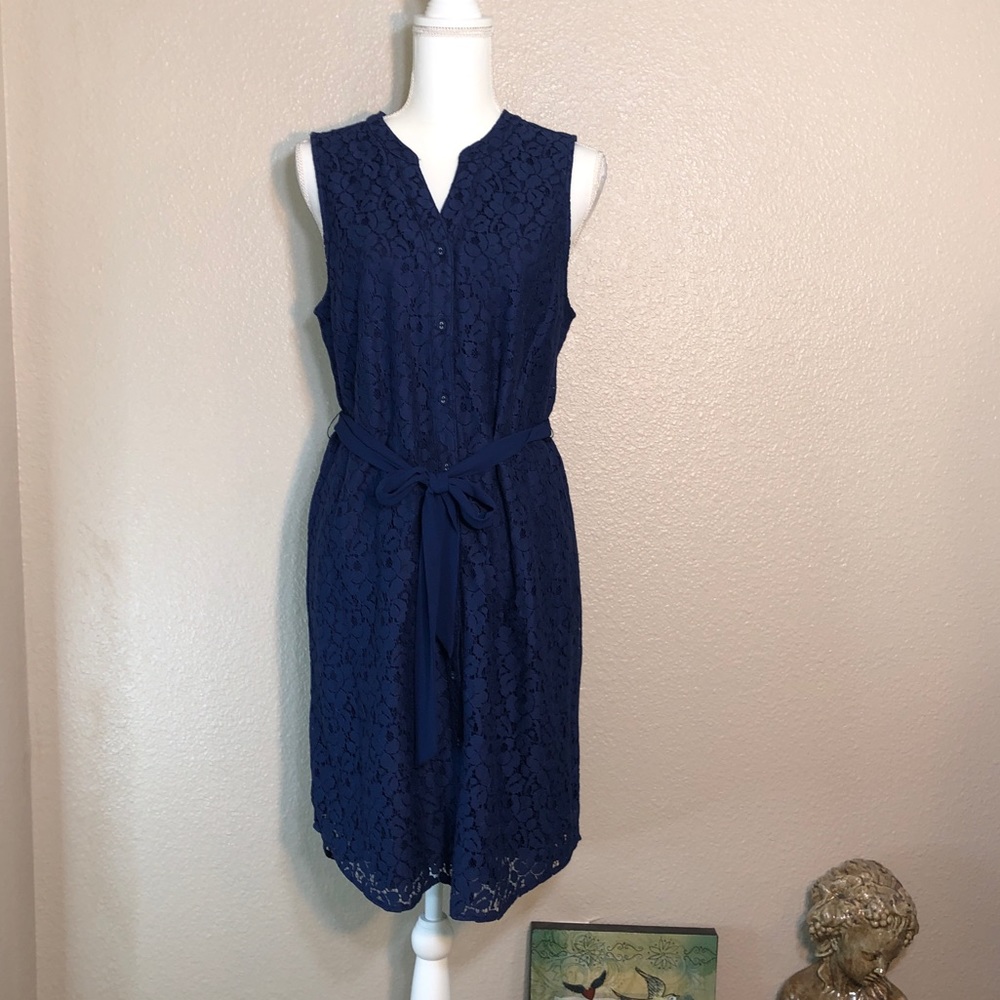 Brixon Ivy Caileen Lace Navy Dress